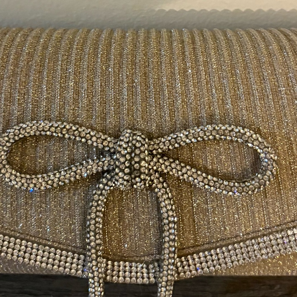 Elegant Gold Evening Clutch